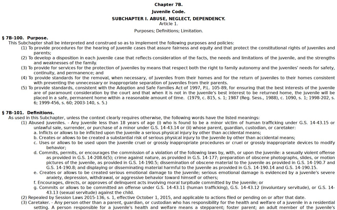Polk County civil docket juvenile confidentiality law resource
